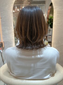 ロンド エスポワール 錦糸町(Lond espoir) 【工藤昴】グレージュカラーボブウルフココアベージュ【錦糸町】