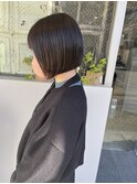 切りっぱなしボブ