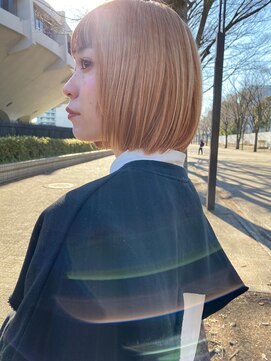 ガレージ バイ グリーン 原宿 表参道(Garage by green) 【loki】ボブ×ハイトーン