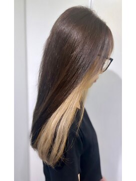 マティーナ ヘアー 池袋(Matina hair) 【ミルクティーインナー】20代30代40代50代