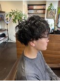 ツーブロック大人メンズパーマ　20代 30代 40代 50代 髪質改善