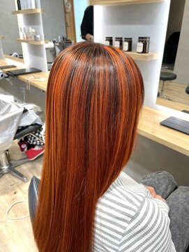 ノアル(NOAHL) G ハイライト/オレンジカラー