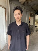 スパイキーショート×メンズショート