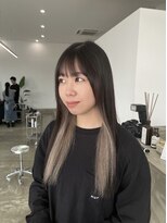 ノートエートル 西金沢(Nought etre)&nbsp;インナーホワイトミルクティ10代20代30代インナーデザインカラー