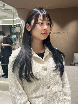 メゾンマイル 恵比寿(maison mile) グレージュカラー/ハッシュカット/似合わせカット[恵比寿駅]