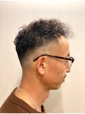 おしゃれ番長人気者ヘア◎ショートスパイラルハイスキンフェード
