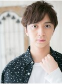 流行りのグレージュアッシュ斜めバングビジカジショートi仙台
