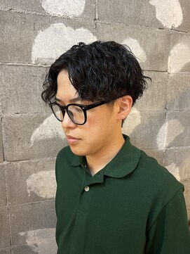 ソワ 四日市(soie) 【soie井上】波打ちスパイラル/ツーブロック