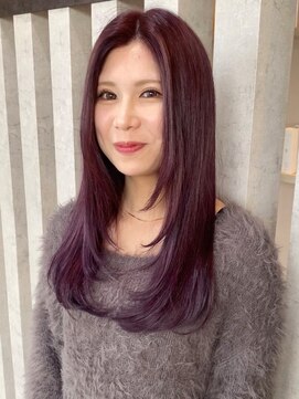キイヘアーデザイン(key hair design) ラベンダーカラー