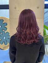 レジュアル(RESSUAL) メルティーカラーフェミニンロング似合わせウェーブミディアム