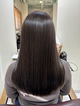 アオ(a-o) 縮毛矯正カットカラー