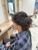 アッシュ 下丸子店(Ash) ウルフ×波巻きスパイラルパーマ