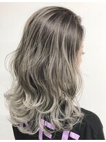 オーシャン 宇都宮店(Ocean)&nbsp;エアタッチバレイヤージュ ホワイトグレージュ