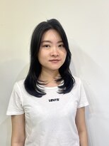 ヘアリゾート粋 リマ 銀座店(lima)&nbsp;レイヤーカット/黒髪ロング