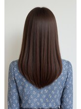 イコイ 九大学研都市店(icoi) 美髪ストレート×アッシュブラウン