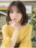 くせ毛風小顔アースカラーくびれボブパーマh4北浦和20代30代40代