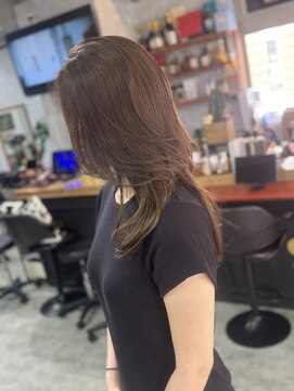 シールドヘアー 沖縄 新都心(C'LD Hair) ブルージュ○透け感カラー