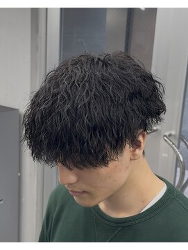 オーバル ジングウマエ(OVARL jingumae) 縦落ちツイストスパイラルツイスパマッシュ