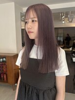 フローレン(FLOREN)&nbsp;ダブルカラー/ラベンダーグレージュ