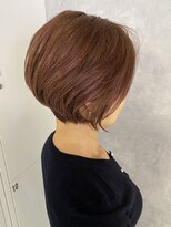 モク(mok)&nbsp;ショートボブ×ピンクブラウン