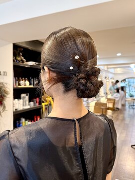 シアン ヘア デザイン(cyan hair design) 【cyan】タイトアレンジ