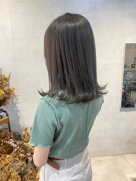 ミント(mint) オリーブカラーアッシュマットダブルカラートリートメント