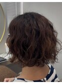 ゆるパーマ風ボブ♪