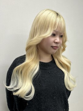 アルファバイオリカ(ALPHA by ORIKA) ブロンド×シールエクステ80本