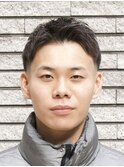 短髪フェード　アクティブショート