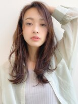 トゥーナ 表参道(tona)&nbsp;ミディアムレイヤー、外ハネボブ、グレージュ☆