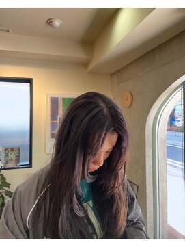 ヘアーブレイス(hair brace) 千葉駅/着物ヘア/大人ガーリー/ダークアッシュ/似合わせカット