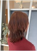 ピンクベージュ×ボブでやわらか透明感ヘア