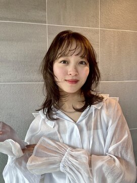 リベルタ 下北沢(liberta) 大人かわいい透け感ミディアムレイヤー