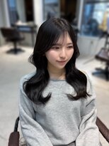 ザシェノンウメダ(THA CHAINON UMEDA) イメチェン/ピンクベージュ/アンブレラカラー/前髪/心斎橋