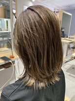 ワンデイ 表参道(oneday)&nbsp;レイヤーボブ×ブラウンベージュカラー