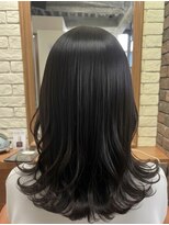 ヘアメイク フレンシア(hair make flencia)&nbsp;艶感引き立つ！クリア・ブラック【033スタイル】