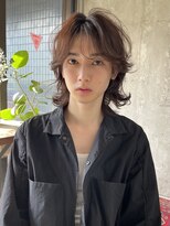 オルカ(ORCA) men's/メンズボブ/ニュアンスパーマ/メンズミディアム/眉毛/新宿