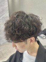 グロップ 町田(GLOP)&nbsp;動きと束感のメンズ波巻きパーマ