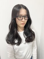 ヘア エッセンス エルメ(hair essence elme)&nbsp;【ラベンダーブラック/顔周りカット】