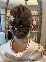 アトリエ木下 日吉店&nbsp;シニヨンスタイル