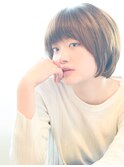 【イルミナカラー】× 大人かわいい小顔ショート♪
