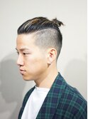 2way　ハイライト×マンバン×センターパート