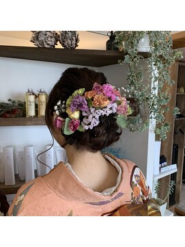 トハユ(TOHAYU) 成人式ヘアセット