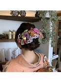 成人式ヘアセット