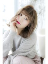 アジールヘア 北千住駅西口店(agir hair)&nbsp;フレンチ/くびれヌケ感ロブ【北千住】北千住学割U24