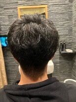 プレミアムバーバー 目黒店(PREMIUM BARBER produce by HIRO GINZA) 無造作マッシュ