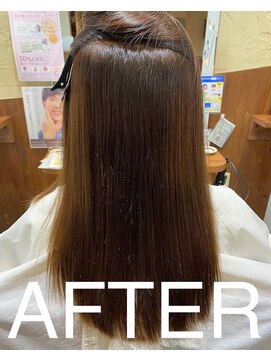 アンカーウェリナ(ANCHOR welina) 髪質改善ストレート(縮毛矯正)◎ セミロング/ストレートロング