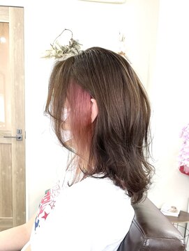 ホンネ(honne.) イヤリングカラー×オータムピンク