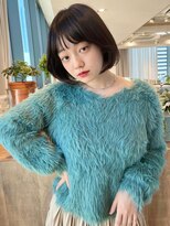 ミンクス渋谷スマートサロン(MINX shibuya smart salon)&nbsp;［MINX 桜井智美］ナチュラルイメチェン韓国風ボブ