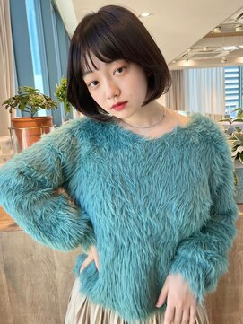 ミンクス渋谷スマートサロン(MINX shibuya smart salon) ［MINX 桜井智美］ナチュラルイメチェン韓国風ボブ